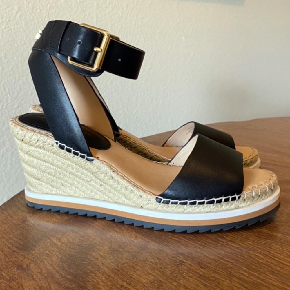 Tommy Hilfiger Yaslin Wedges Size 8